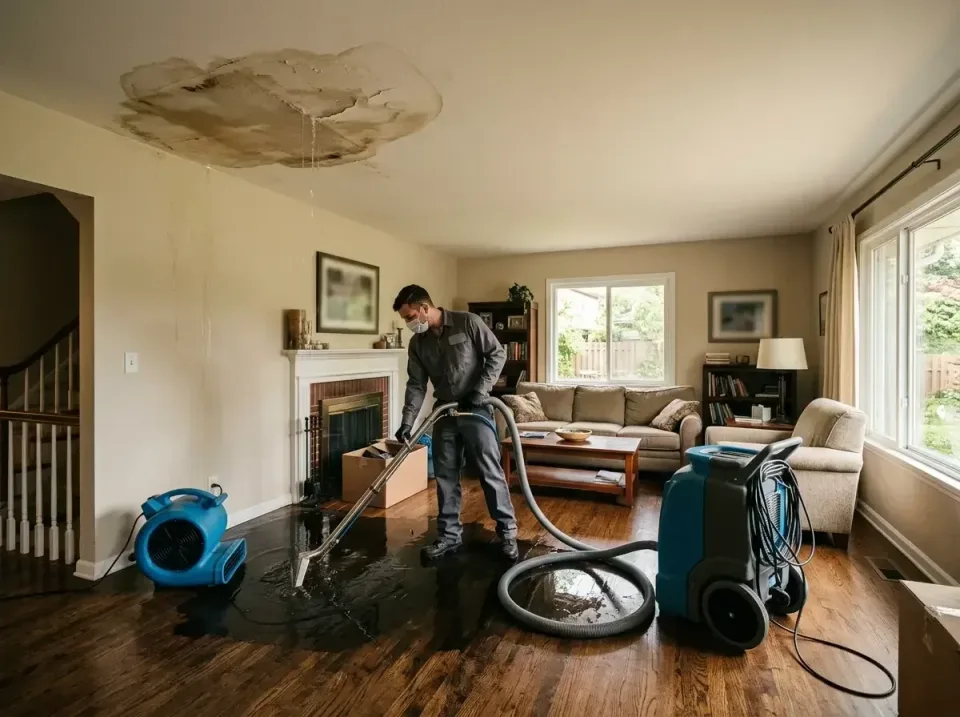 attic-pipe-burst-ceiling-drip-008 — frequently asked questions, Water Damage Restoration & Carpet Care in Hillsboro, OR